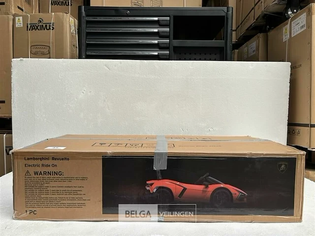 R/c licensed lamborghini revuelto ride on car orange - afbeelding 3 van  6