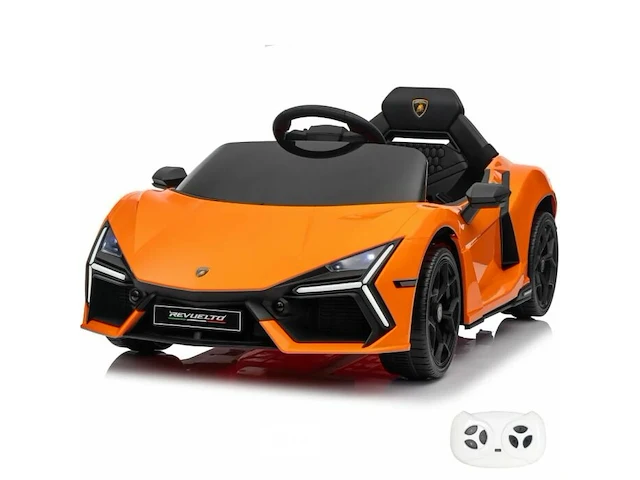 R/c licensed lamborghini revuelto ride on car orange - afbeelding 1 van  3