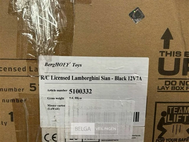 R/c licensed lamborghini sian - black - afbeelding 4 van  4