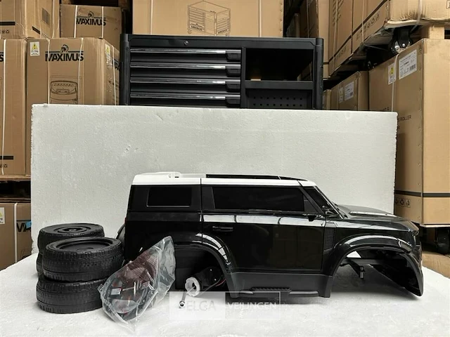 R/c licensed land rover defender 90 black - afbeelding 3 van  8