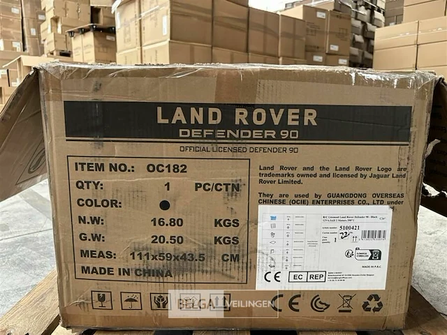 R/c licensed land rover defender 90 black - afbeelding 7 van  8