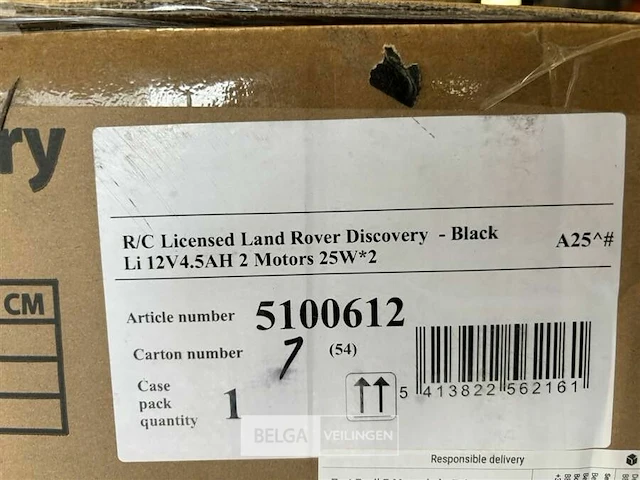 R/c licensed land rover discovery - black - afbeelding 4 van  4