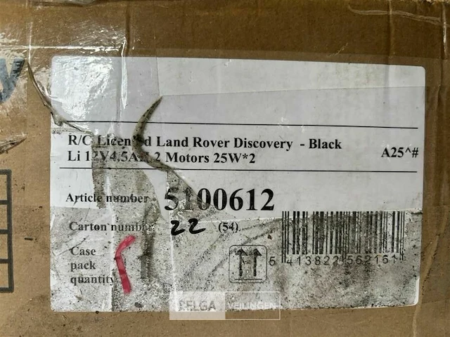 R/c licensed land rover discovery - black - afbeelding 3 van  3