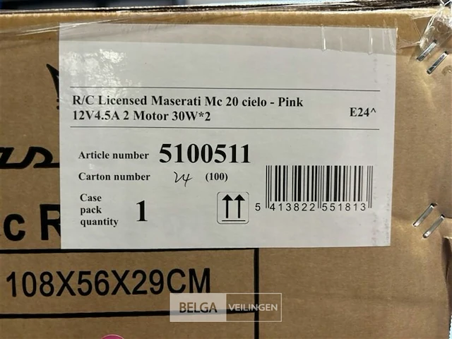 R/c licensed maserati mc 20 cielo pink - afbeelding 4 van  4