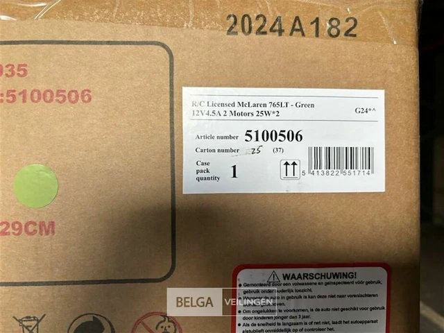 R/c licensed mclaren 765lt green - afbeelding 4 van  4