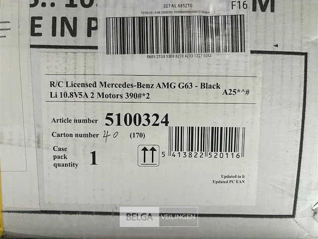 R/c licensed mercedes-benz amg g63 black - afbeelding 5 van  5