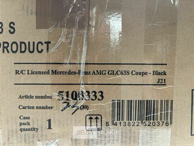 R/c licensed mercedes-benz amg glc 63c coupe black - afbeelding 4 van  4