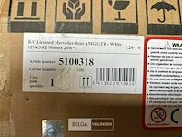 R/c licensed mercedes-benz amg gtr - white - afbeelding 4 van  4