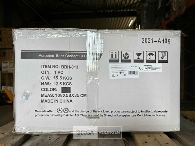 R/c licensed mercedes benz glc coupe black - afbeelding 3 van  4