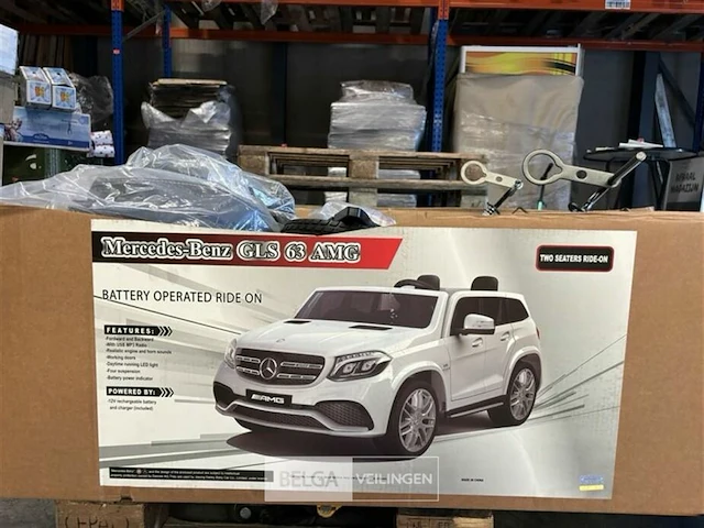 R/c licensed mercedes-benz gls 63 amg - white - afbeelding 2 van  4