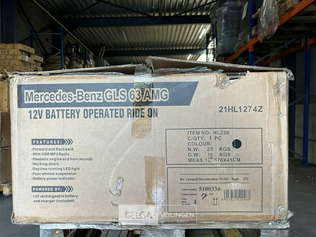 R/c licensed mercedes-benz gls63 black - afbeelding 3 van  4