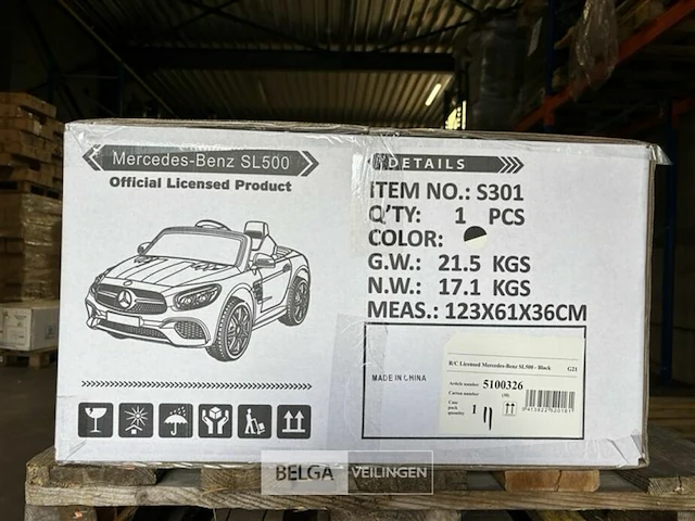 R/c licensed mercedes-benz sl500 black - afbeelding 3 van  4