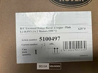 R/c licensed range rover evoque - pink - afbeelding 4 van  4