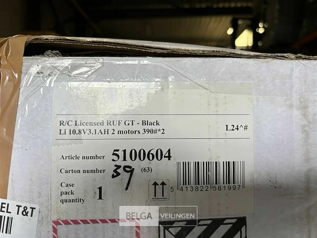 R/c licensed ruf gt - black - afbeelding 4 van  4