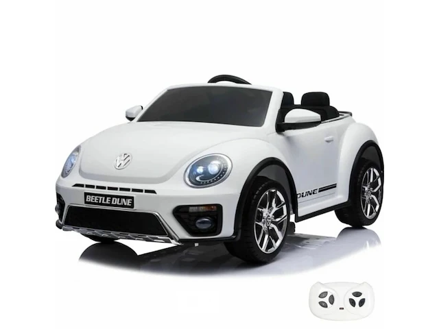 R/c licensed volkswagen beetle dune white - afbeelding 1 van  4