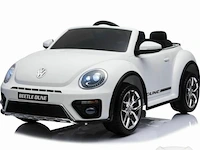 R/c licensed volkswagen beetle dune white - afbeelding 1 van  4