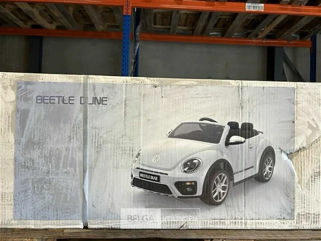 R/c licensed volkswagen beetle dune white - afbeelding 2 van  4