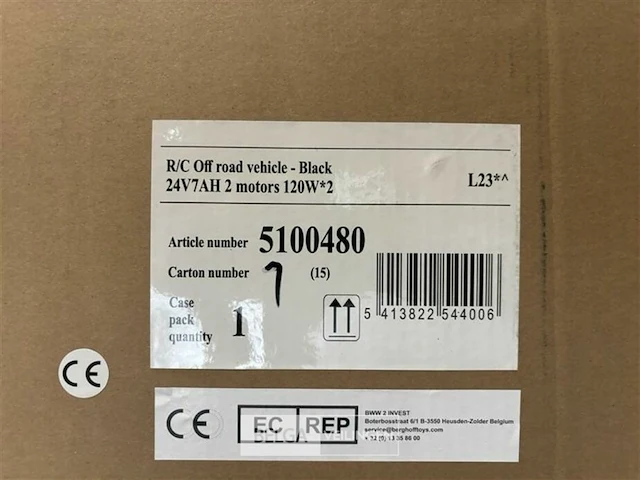 R/c off road vehicle black - afbeelding 4 van  4