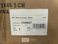 R/c ride on jeep - black - afbeelding 4 van  4