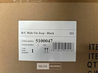 R/c ride on jeep black - afbeelding 3 van  3