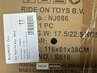 R/c ride on jeep black - afbeelding 4 van  4