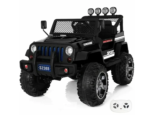 R/c ride on jeep black - afbeelding 1 van  3