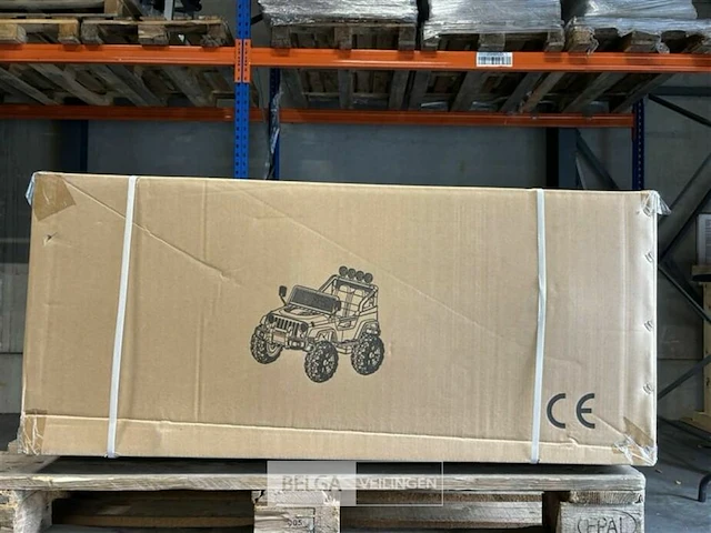 R/c ride on jeep red - afbeelding 2 van  4
