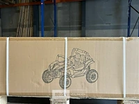 R/c ride on utv pink - afbeelding 2 van  4