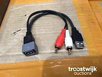 Rca usb-adapterkabel