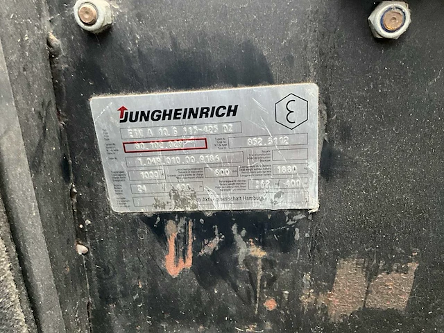 Reachtruck jungheinrich eiv a 10 - afbeelding 18 van  26