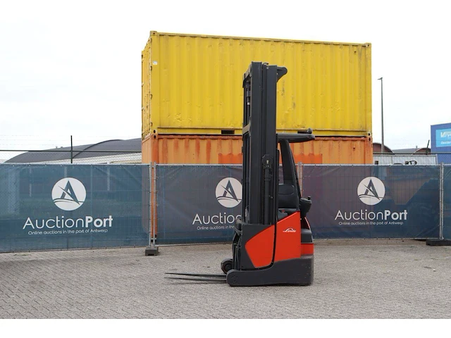 Reachtruck linde r14x-03 elektrisch 1400kg 2015 - afbeelding 1 van  1