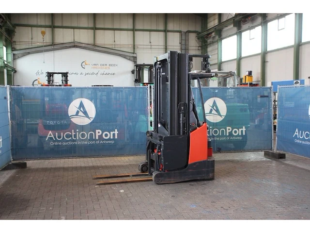 Reachtruck linde r14x-03 elektrisch 1400kg 6.0m 2012 - afbeelding 1 van  1