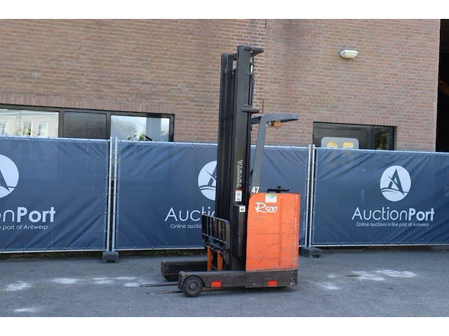 Reachtruck toyota 6fbrs10 elektrisch 800kg 5.0m 1996 - afbeelding 1 van  1