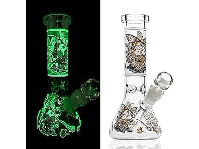 Reanice glazen waterbong 14,5 mm - afbeelding 2 van  2