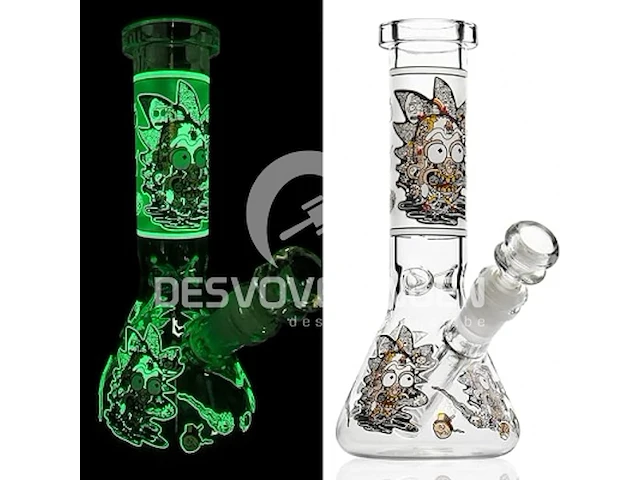 Reanice mini bong glazen bongset - afbeelding 4 van  5