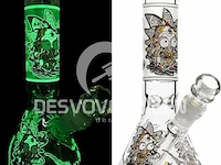 Reanice mini bong glazen bongset - afbeelding 3 van  5