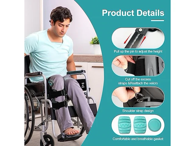 Reaqer scharnier kniesteun - afbeelding 8 van  9