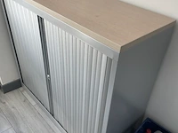 Recent en degelijk bureelmeubilair inofec (tafels en kast) - afbeelding 57 van  58