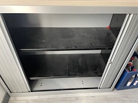 Recent en degelijk bureelmeubilair inofec (tafels en kast) - afbeelding 58 van  58