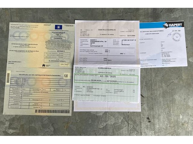 Recente kip aanhangwagen dubbele as/opbouw - afbeelding 36 van  51