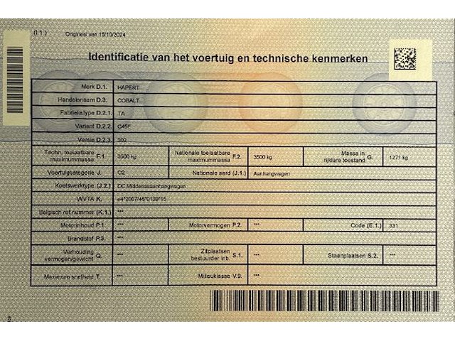 Recente kip aanhangwagen dubbele as/opbouw - afbeelding 38 van  51