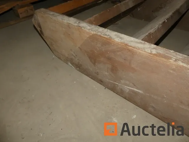 Rechte houten trap en zonder tegenstap - afbeelding 3 van  5