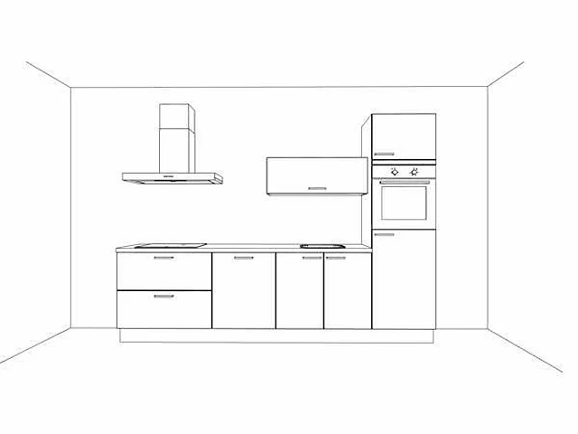 Rechte keuken nobilia - afbeelding 13 van  16