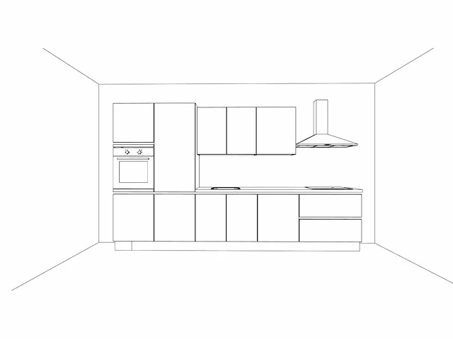 Rechte keuken nobilia - afbeelding 9 van  18