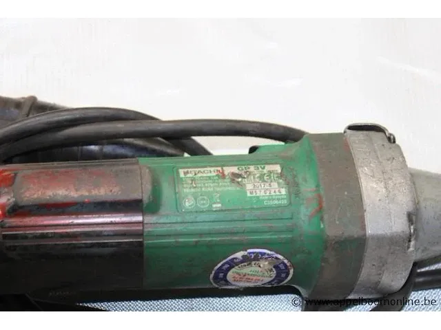 Rechte slijpmachine hikoki gp 3v, 760w, bj 2017 - afbeelding 2 van  2