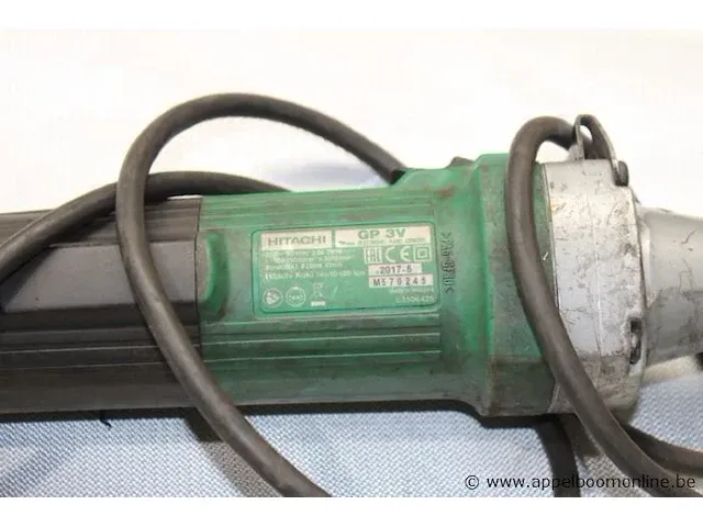 Rechte slijpmachine hikoki gp 3v, 760w, bj 2017 - afbeelding 2 van  2