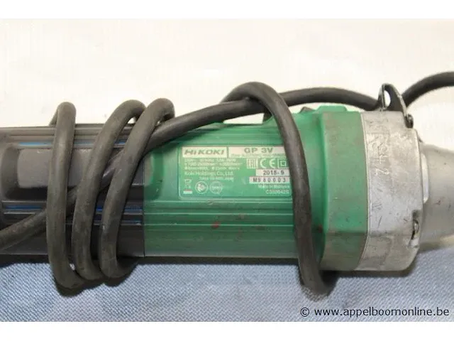 Rechte slijpmachine hikoki gp 3v, 760w, bj 2018 - afbeelding 2 van  2
