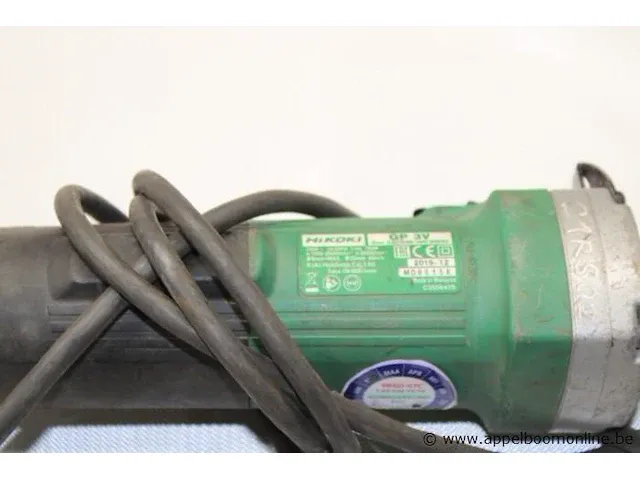 Rechte slijpmachine hikoki gp 3v, 760w, bj 2019 - afbeelding 2 van  2