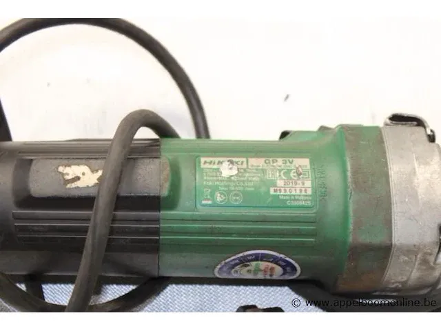 Rechte slijpmachine hikoki gp 3v, 760w, bj 2019 - afbeelding 2 van  2