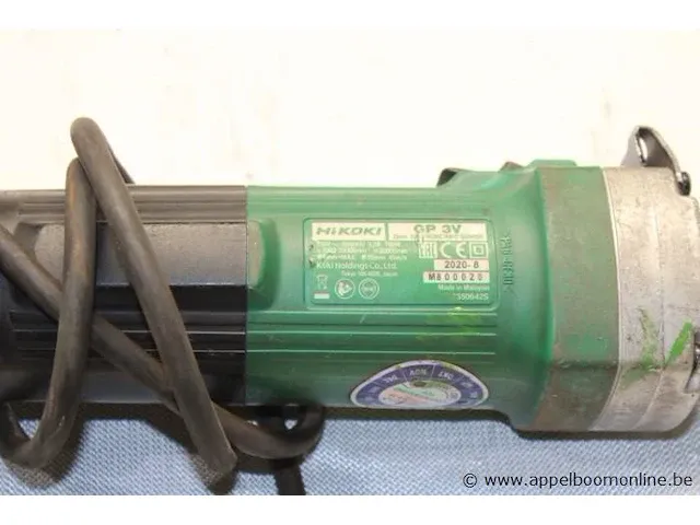 Rechte slijpmachine hikoki gp 3v, 760w, bj 2020 - afbeelding 2 van  2